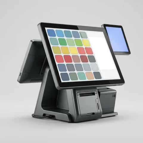 Touchscreen POS terminal